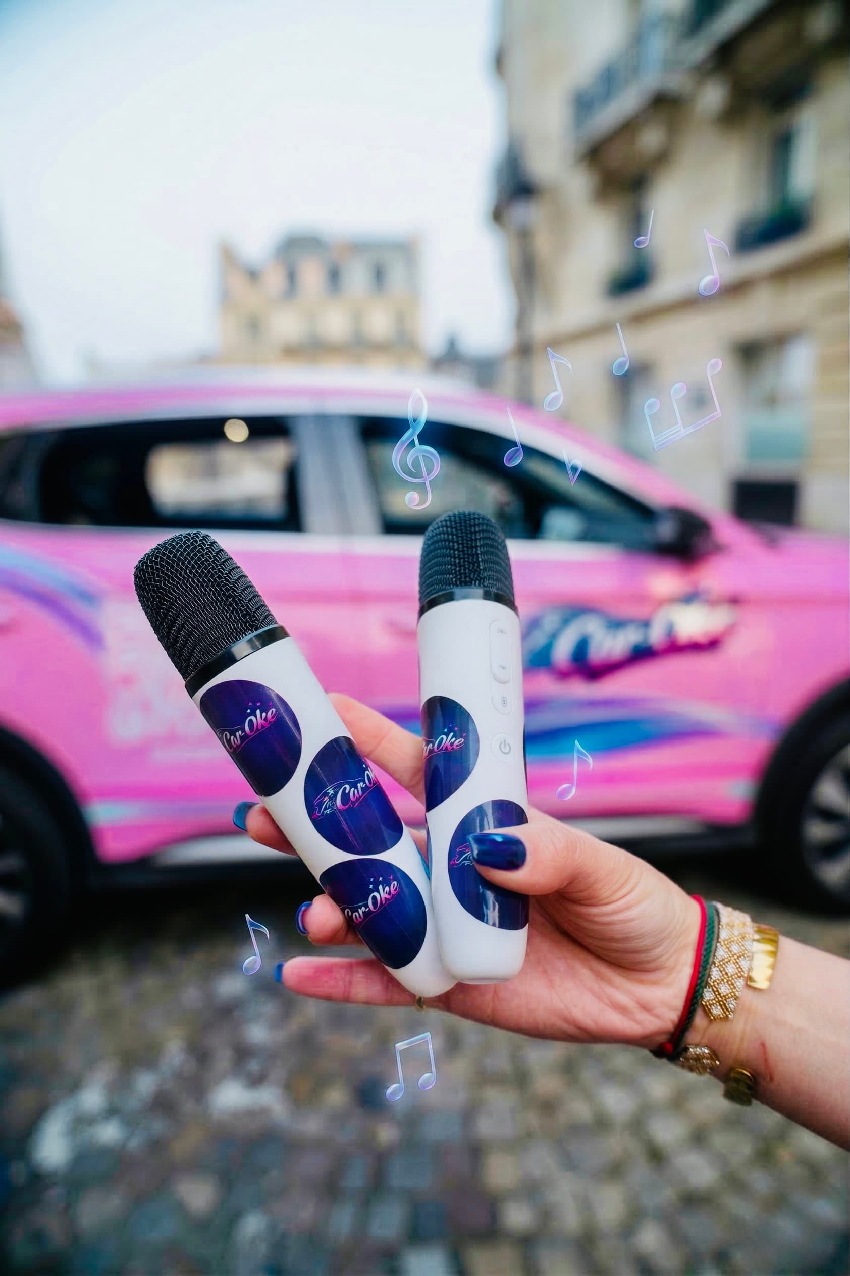 Car-Oké microphone